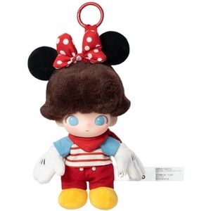 DIMOO WORLD Minnie Mouse Plush Keychain
